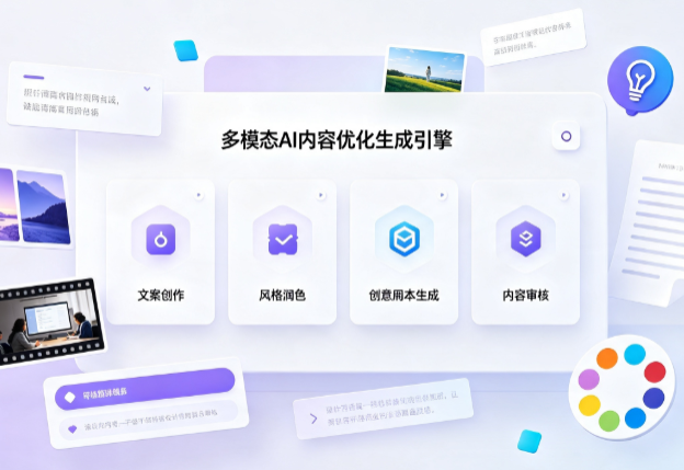 湖滨区AI智能内容优化创新 多模态生成技术丰富数字内容创作生态