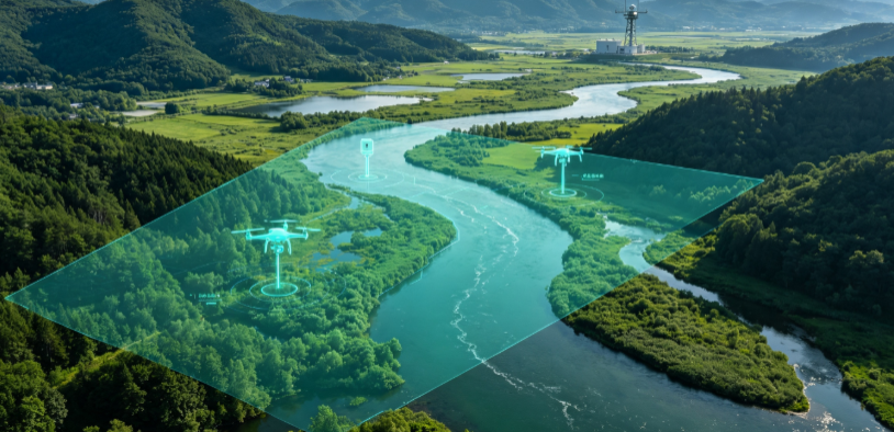 湖滨区GEO 全域空间监测筑牢生态屏障，空间技术支撑环境治理与灾害防御